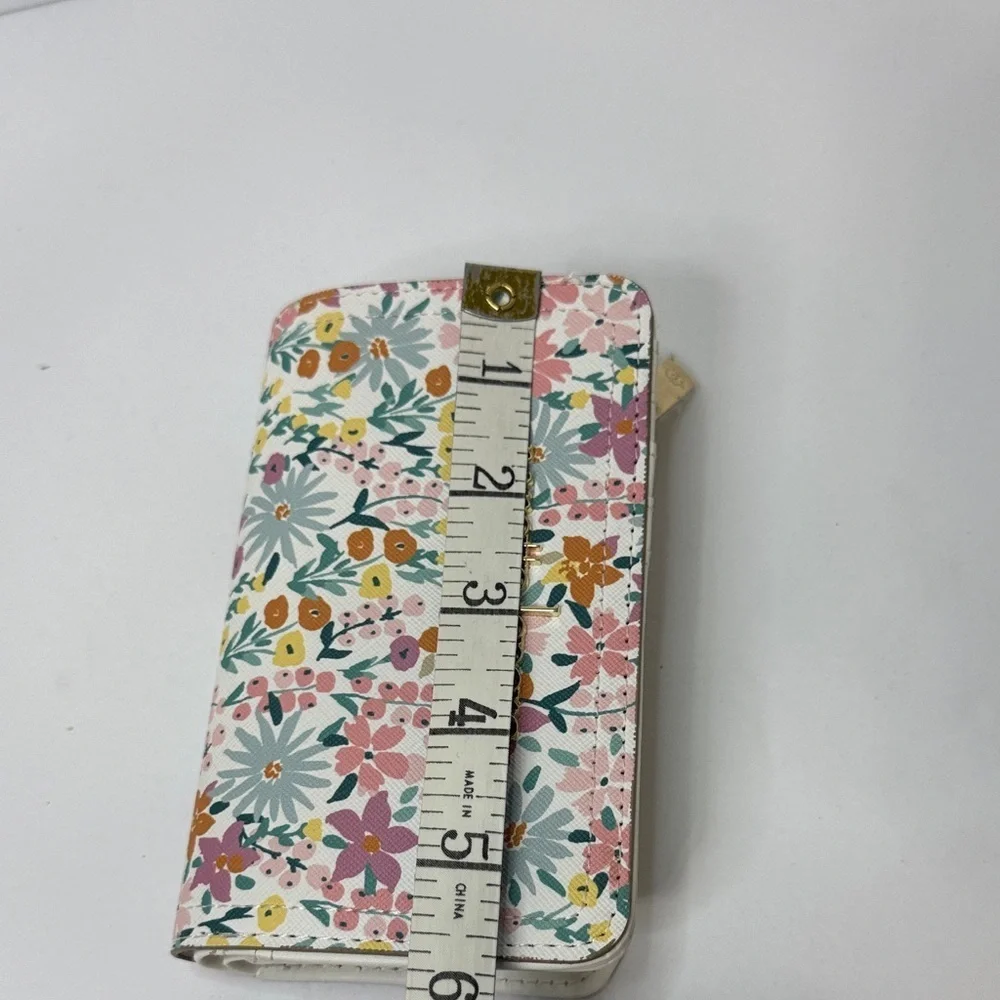 Nanette Lepore Floral Wallet - Pink and Yellow